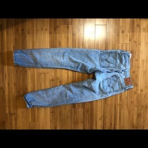 Levi’s button fly high waisted selvedge jeans